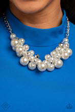 Load image into Gallery viewer, Fiercely 5th Avenue Complete Trend Blend - Romantically Reminiscent - White Necklace Set - Fashion Fix
