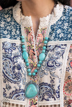 Load image into Gallery viewer, Simply Santa Fe - Complete Trend Blend - Southwest Paradise - Blue Necklace Set - Fashion Fix
