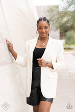 Load image into Gallery viewer, Magnificent Musings - Complete Trend Blend - Bombshell Bling - Silver Necklace Set- Fashion Fix
