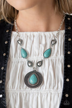 Load image into Gallery viewer, Simply Santa Fe - Complete Trend Blend - Saguaro Soul Trek - Blue Necklace Set - Fashion Fix
