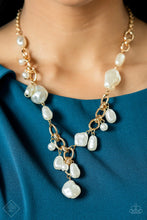 Load image into Gallery viewer, Fiercely 5th Avenue - Nautical Nouveau - Gold Necklace Set - Fashion Fix
