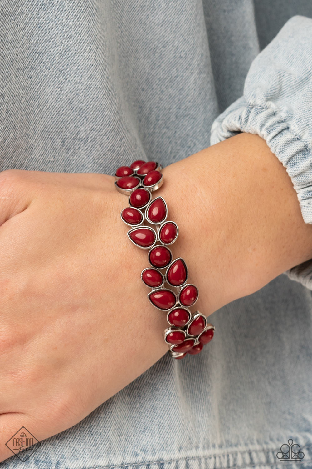 Marina Romance - Red Bracelet - Fashion Fix