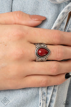 Load image into Gallery viewer, Maritime Mirage - Red Ring- Fashion Fix
