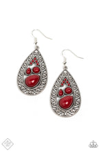 Load image into Gallery viewer, Nautical Daydream - Red Earrings - Fashion Fix
