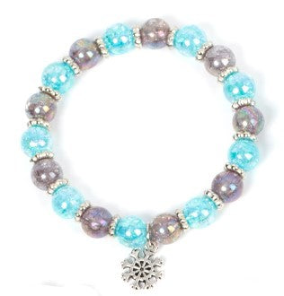 Starlet Shimmer Bracelet - Blue and Silver Bracelet