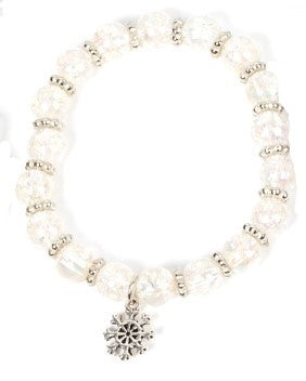 Starlet Shimmer - White Bracelet