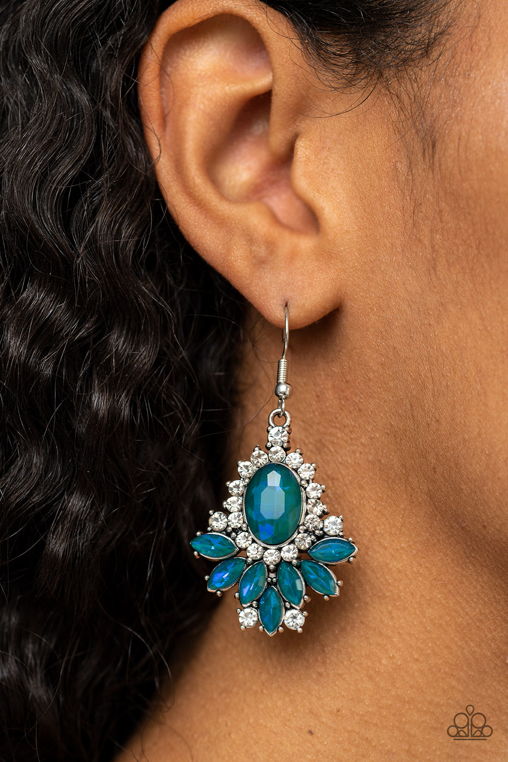 Magic Spell Sparkle - Blue Earrings