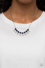 Load image into Gallery viewer, Dashingly Duchess - Blue Necklace
