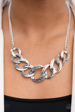 Load image into Gallery viewer, Bombshell Bling - Silver Necklace  - Fashion Fix
