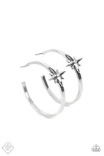 Load image into Gallery viewer, Lone Star Shimmer - White Earrings - Fashion Fix
