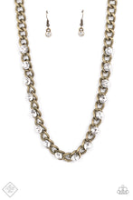 Load image into Gallery viewer, Major Moxie - Brass Necklace - Fashion Fix
