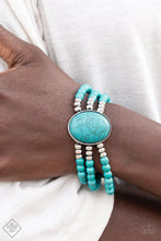 Load image into Gallery viewer, Stone Pools - Blue Bracelet - Fashion Fix
