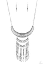 Load image into Gallery viewer, Eastern Empress - Silver Necklace - Paparazzi
