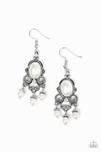 Load image into Gallery viewer, I Better Get GLOWING - White Earrings - Paparazzi
