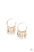 Load image into Gallery viewer, Bring The Noise - Gold Earrings - Hoop
