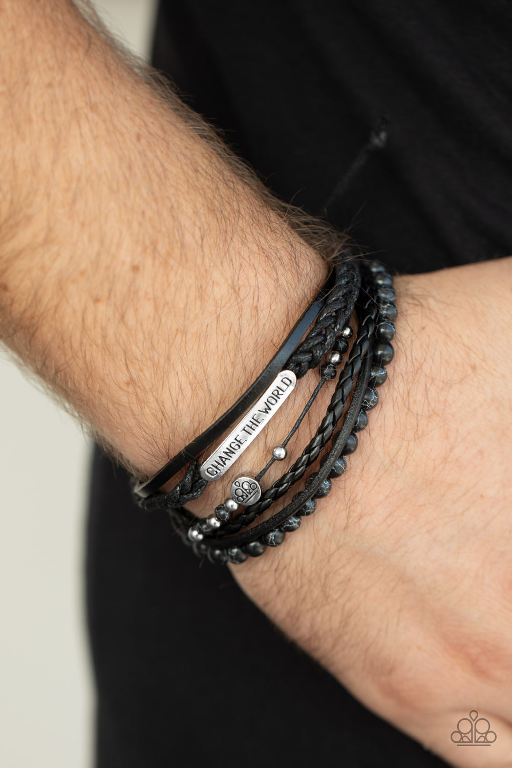 Change The World - Black Bracelet- Urban