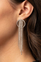 Load image into Gallery viewer, Dazzle by Default - White Earrings - Post -Life of the Party
