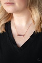 Load image into Gallery viewer, Love One Another - Paparazzi Copper Necklace- Inspirational
