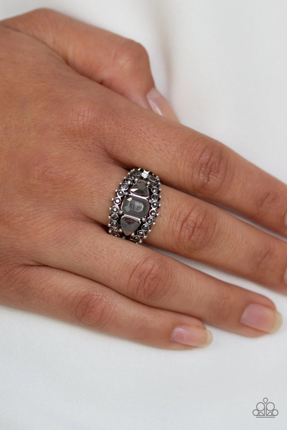 Packin Heat - Silver Ring - Paparazzi