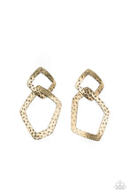 Load image into Gallery viewer, Scrap Yard - Brass Earring
