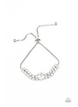 Load image into Gallery viewer, Gorgeously Glitzy - White Bracelet
