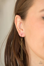 Load image into Gallery viewer, Seasonal Charm - Brass Necklace
