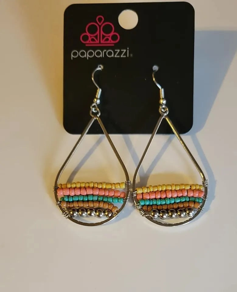 Mojave Mardi Gras - Multi Earrings - Fashion Fix