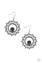 Load image into Gallery viewer, Wreathed in Whimsicality - Black Earrings
