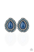 Load image into Gallery viewer, Beaded Blast - Blue Earrings - Post- Paparazzi
