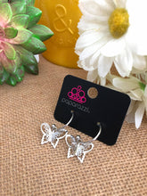 Load image into Gallery viewer, Butterfly Freestyle - Silver Earrings - Hoop - Fashion Fix
