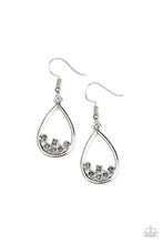Load image into Gallery viewer, Raindrop Radiance - Silver Earrings - Paparazzi
