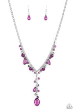 Load image into Gallery viewer, Crystal Couture - Purple Necklace
