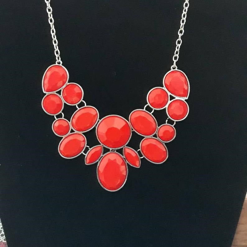 Demi-Diva - Red Necklace