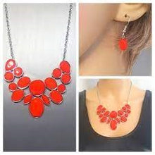 Load image into Gallery viewer, Demi-Diva - Red Necklace
