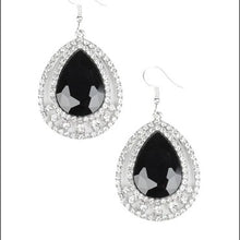 Load image into Gallery viewer, Millionaire Debonair- Black Earrings
