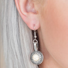 Load image into Gallery viewer, Simply Stagecoach - White Earrings
