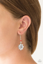 Load image into Gallery viewer, Cactus Blossom - Red Earrings
