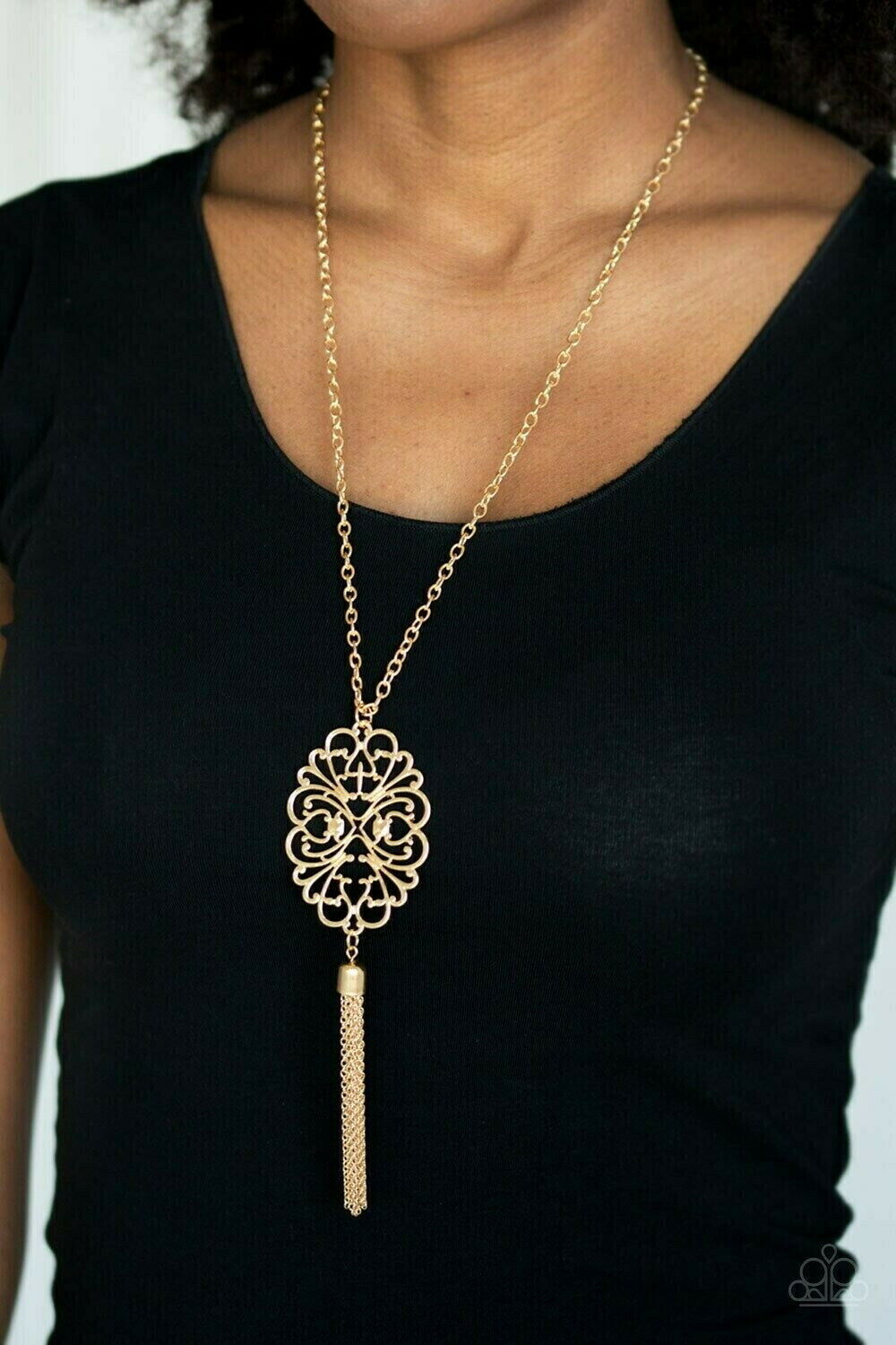 A Mandala of the People - Brass Necklace
