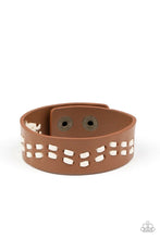 Load image into Gallery viewer, Leather is My Favorite Color - Brown Bracelet - Urban

