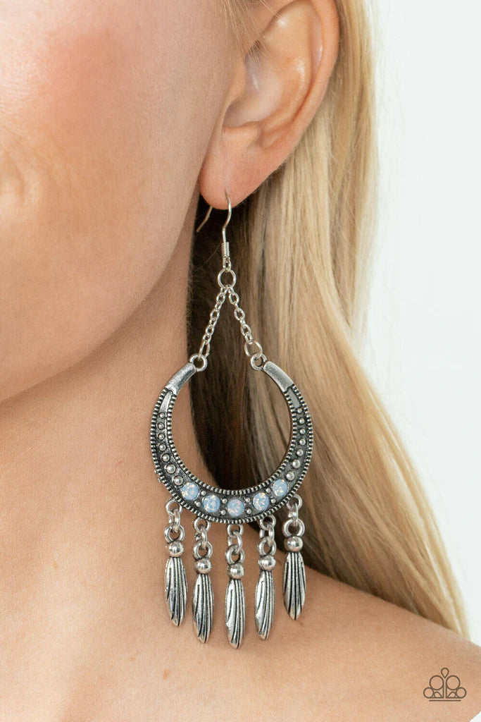 Day to DAYDREAM - Blue Earrings -  Fashion Fix