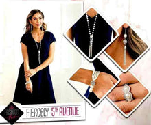 Load image into Gallery viewer, Fiercely 5th Avenue - Vintage Diva - White Necklace Set - Complete Trend Blend - Fashion Fix
