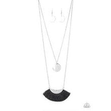 Load image into Gallery viewer, Tassel Temptation - Black Necklace - Paparazzi
